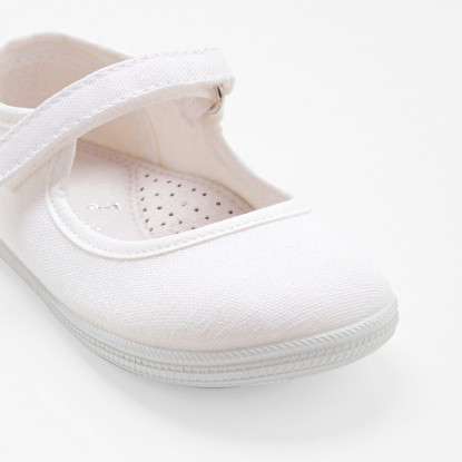 حذاء ماري جين القماش للفتيات الرضع