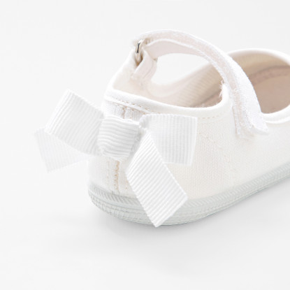 حذاء ماري جين القماش للفتيات الرضع