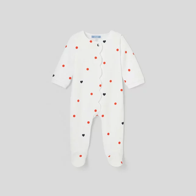Baby girl fleece pyjamas