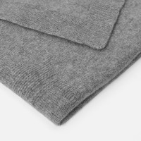 Cashmere and wool blanket