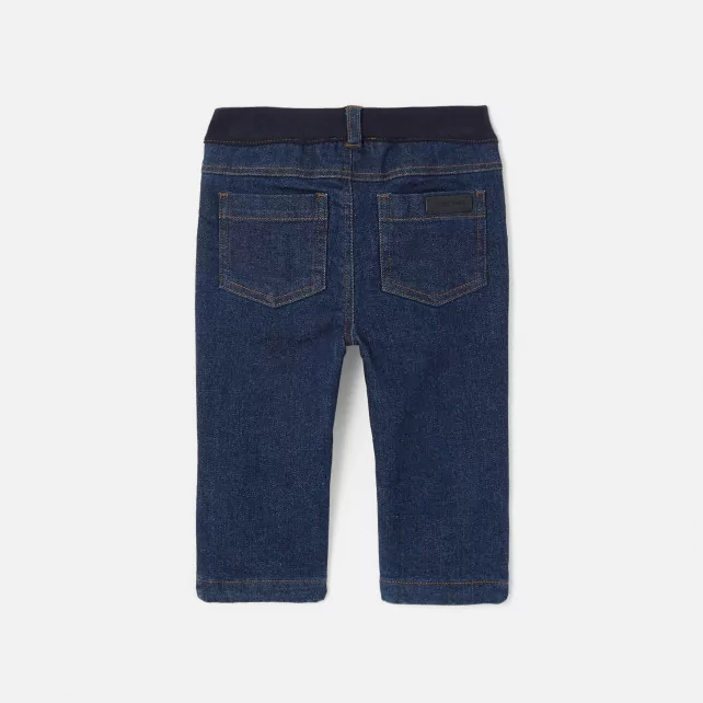 Baby boy lined jeans