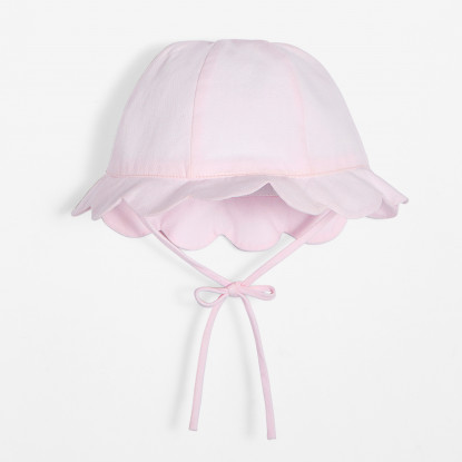 قبعة صدفية للفتيات الصغيرات
