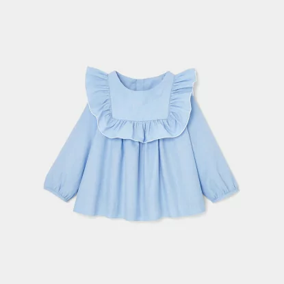 Toddler girl long-sleeved blouse