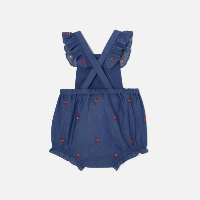Toddler girl chambray bloomers