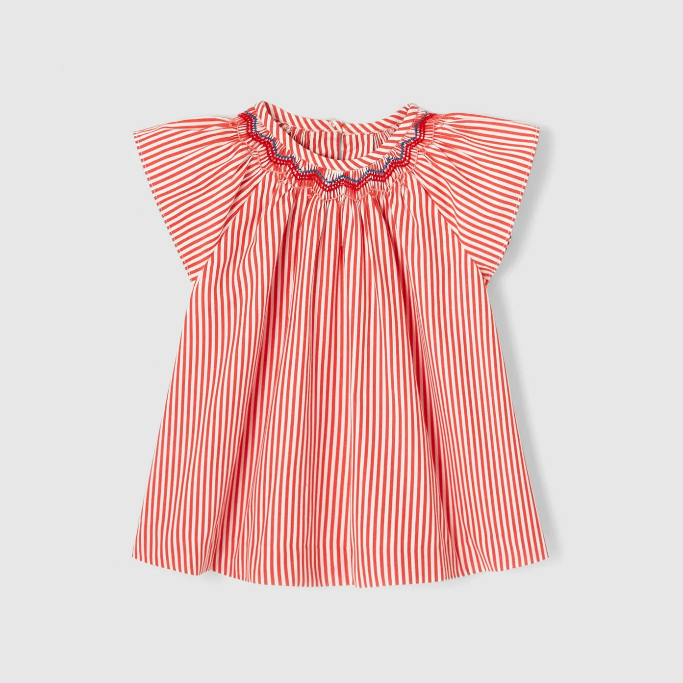 Toddler girl striped blouse