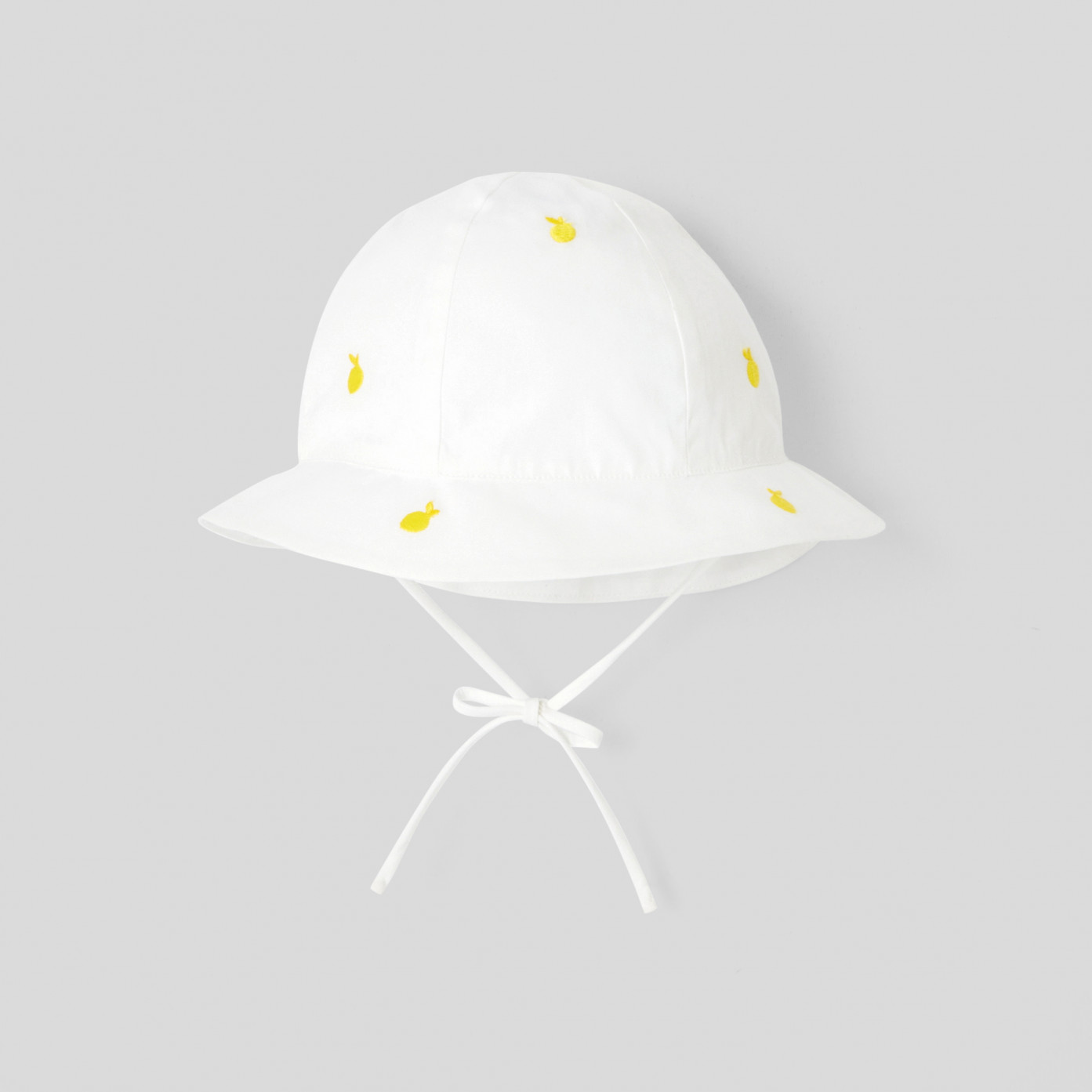 قبعة بتصميم ليمون للفتيات الصغيرات