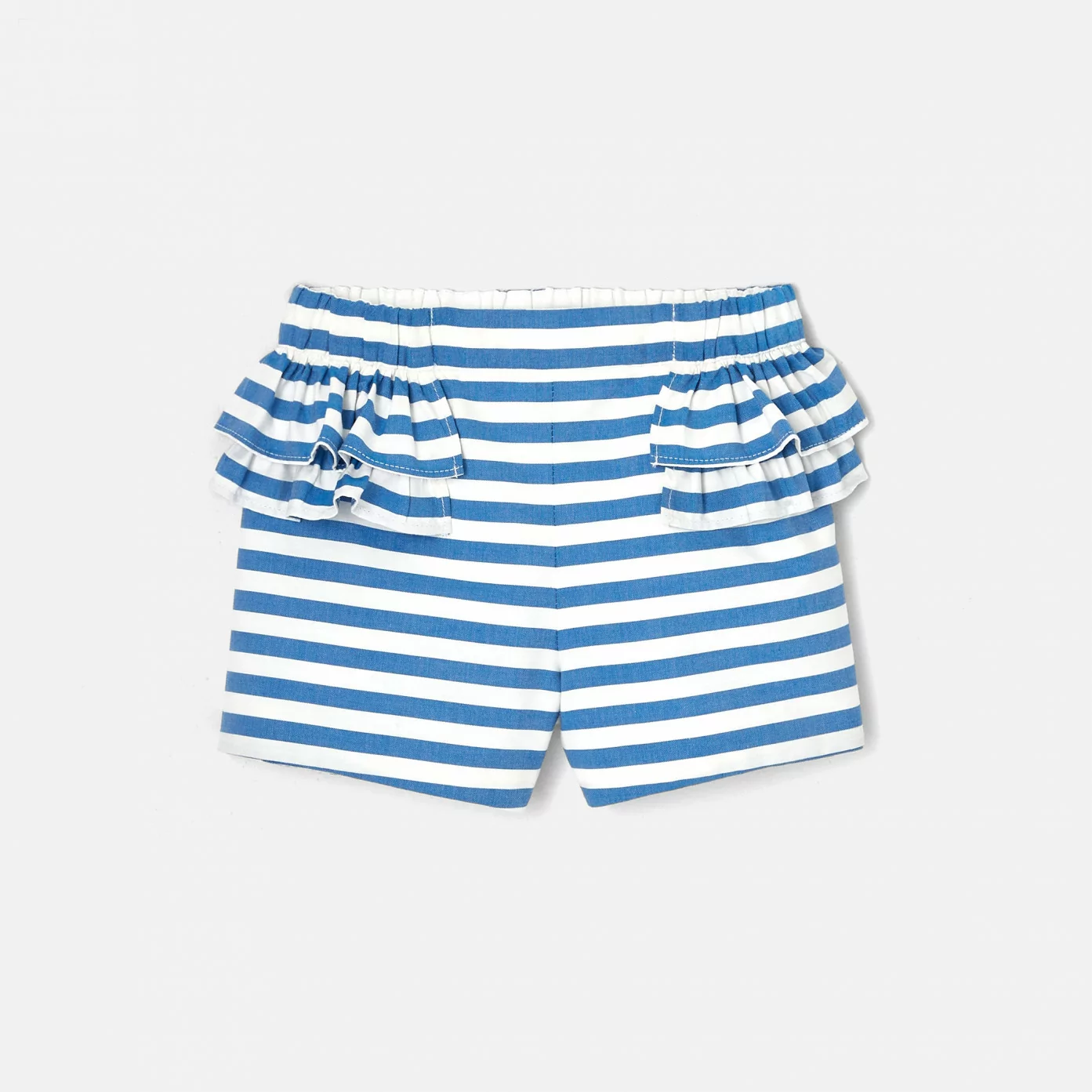 Toddler girl striped shorts