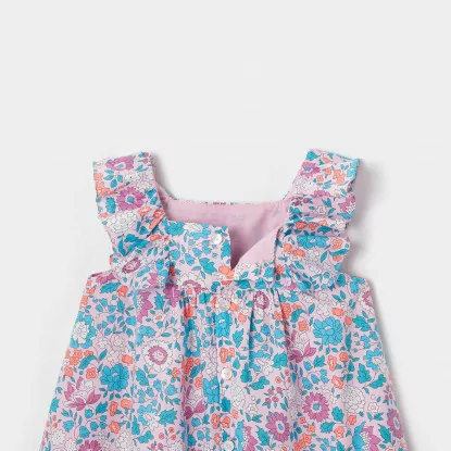 Toddler girl Liberty print dress