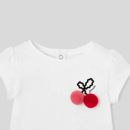 Toddler girl short-sleeved t-shirt