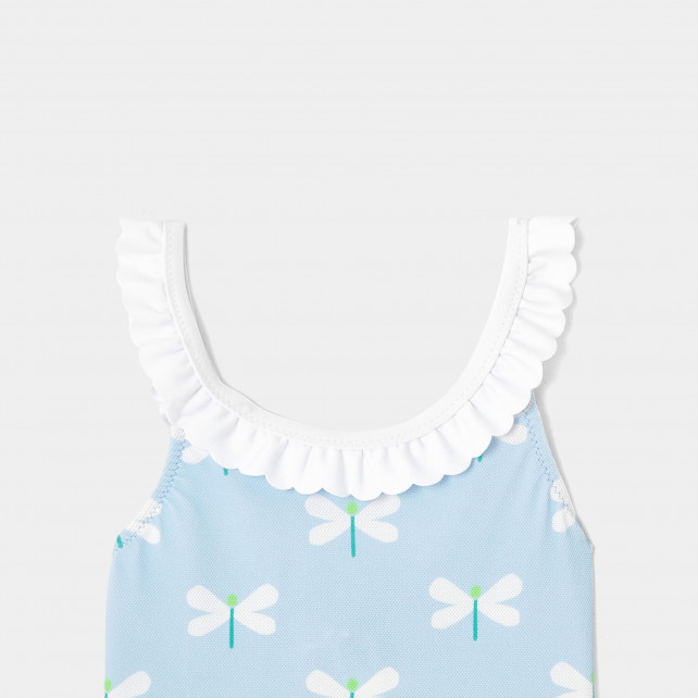 لباس سباحة بتصميم اليعسوب للفتيات الصغيرات