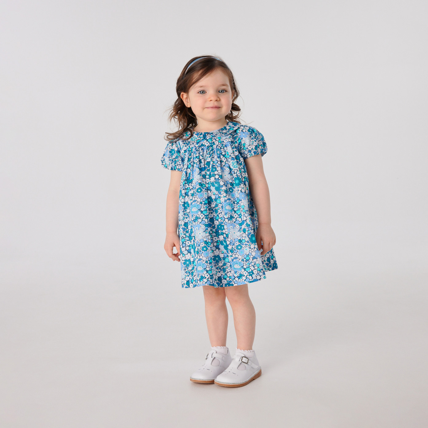 Baby girl Liberty fabric dress