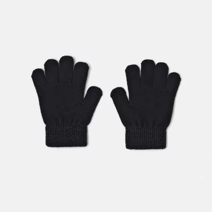 Girl gloves with Lurex details