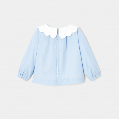 Baby girl cotton thread blouse