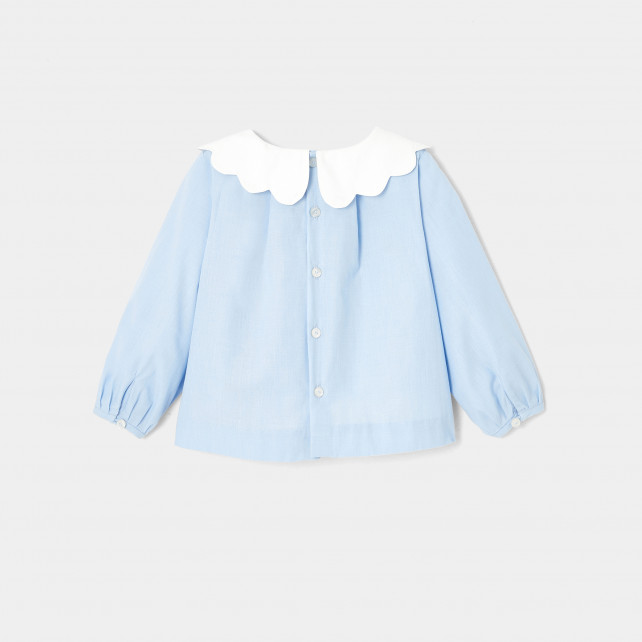 Baby girl cotton thread blouse