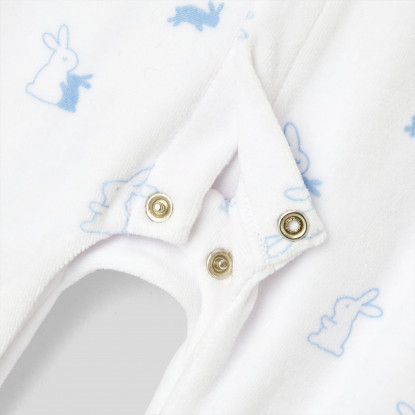 Baby boy velour pyjamas