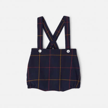 Baby boy checkered bloomers
