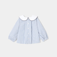 Baby girl checkered blouse