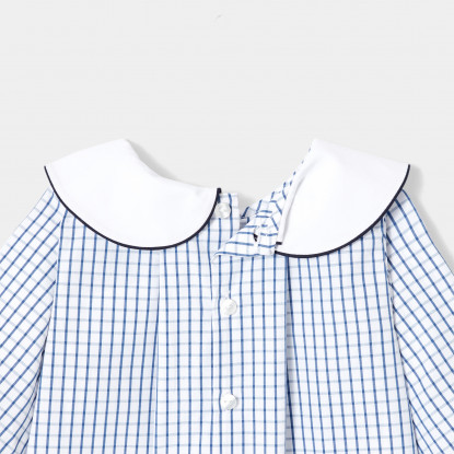 Baby girl checkered blouse