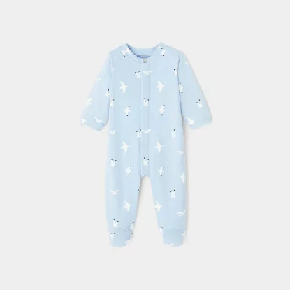 Baby boy seagull pattern pyjamas