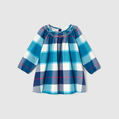 Baby girl flannel dress