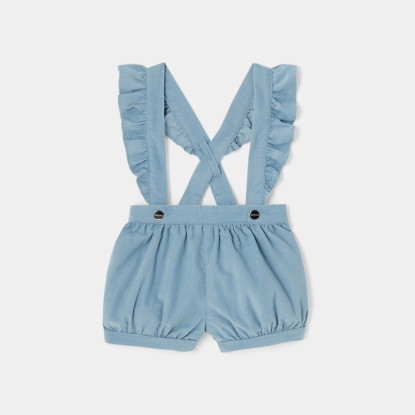 Baby girl overall shorts
