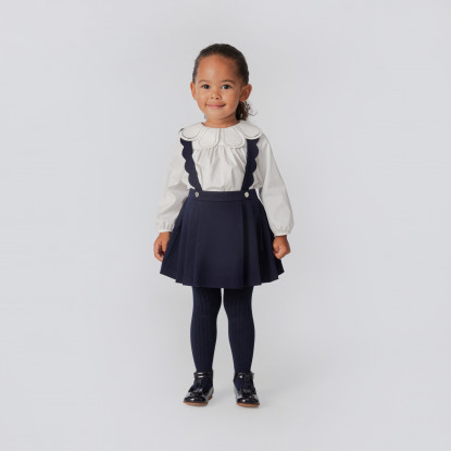 Baby girl overall dress