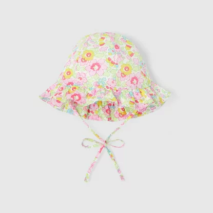 Baby girl Liberty fabric hat