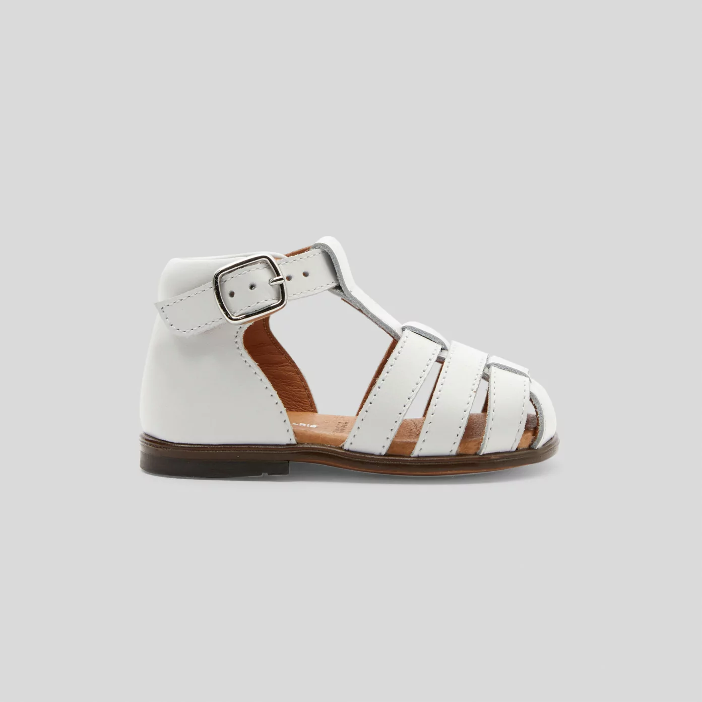 Baby boy leather sandals