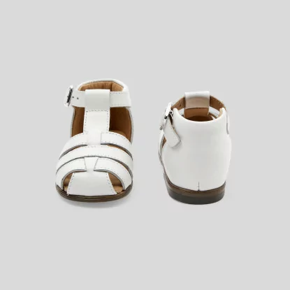 Baby boy leather sandals