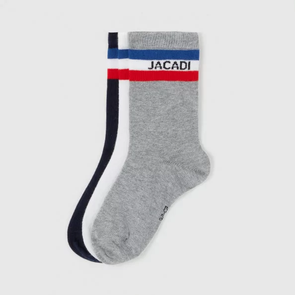Set of three pairs of boy socks