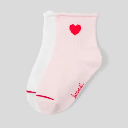 Set of two pairs of girl socks