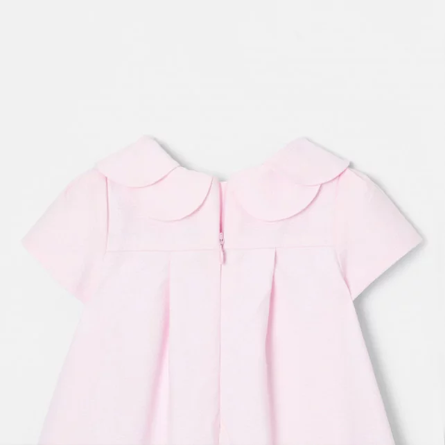 Baby girl dress in cotton piqué
