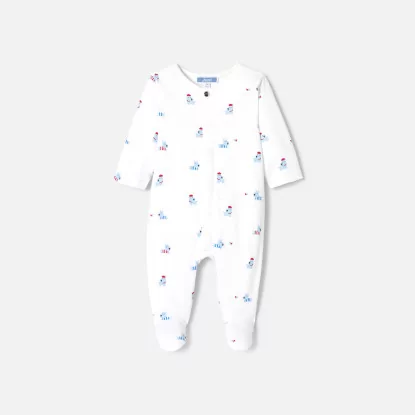 Baby boy pyjamas in interlock